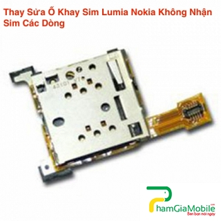Thế Sửa Chữa Ổ Khay Sim Lumia Nokia 7 Không Nhận Sim Tại HCM